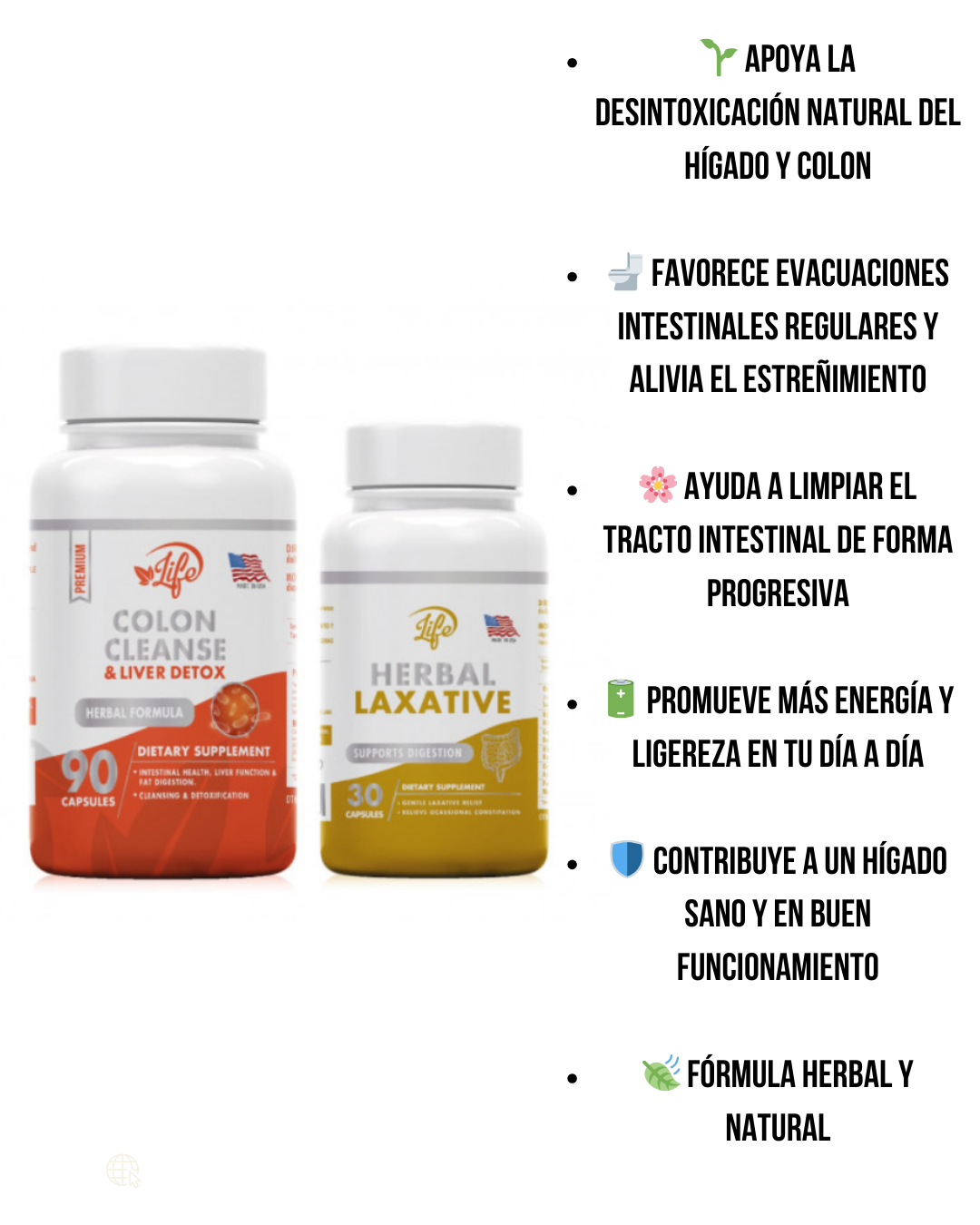 🌿 Desintoxicante Digestivo + Laxante Herbal – La fórmula natural que tu organismo necesita para limpiarse, sentirse ligero & combatir el estreñimiento
