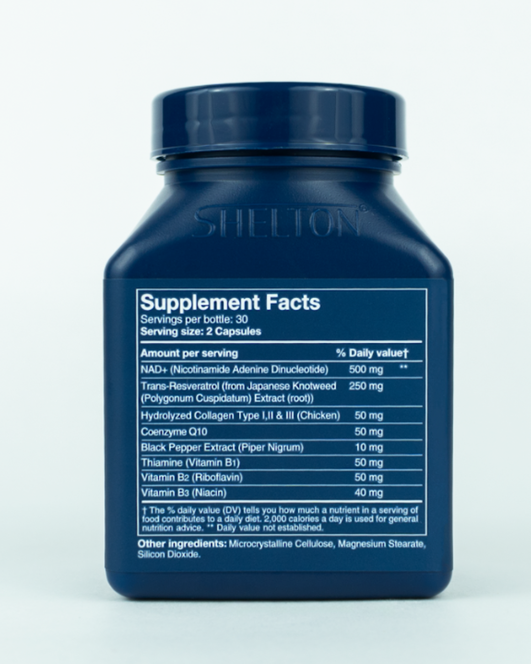 💊 NAD+ COMPLETE SHELTON (60 Capsulas) – ¡Ralentizar el envejecimiento desde dentro!