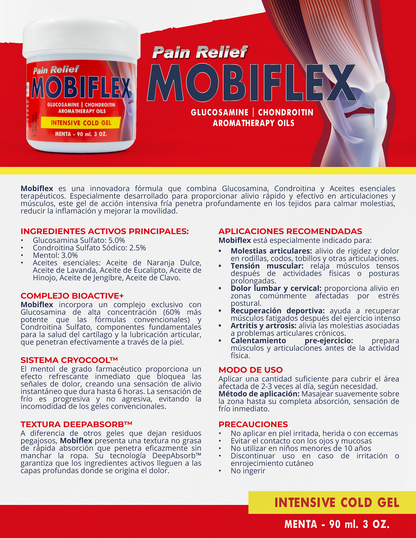 Mobiflex Gel Frío – Alivio rápido para músculos y articulaciones